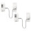 Refrigerator Lock Combination 2 Pack Refrigerator Lock for Children Adhesive Freezer Lock Child Safe Refrigerator Lock 1