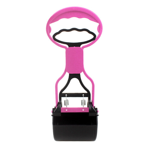 Draagbare kattenpoepschepper EasyClean Pet Poop Picker-Roze