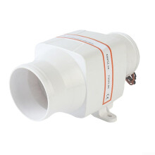 Boat Bilge Blower 4 Inch 270 CFM Airflow Low Noise Marine Inline Ventilation Fan