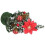 Mini Bright Red Artificial Christmas Tree Desktop Decor 20cm 5