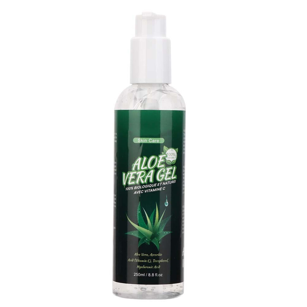 Cold Pressed Aloe Vera Gel Organic Vegan Pure Skin Hydration Unscented Natural Thickener Calming Moisturizer Soothing After Sun Care Relief Sunburn