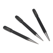 Alloy Steel Center Punch Tool Hardened For Marking And Drilling On Metal Wood Plastic 1Piece Or 3Piece Set