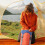 Compression Sack Nylon 35L Waterproof Sleeping Bag Compression Sack Orange Backpacking Portable Multifunctional 2
