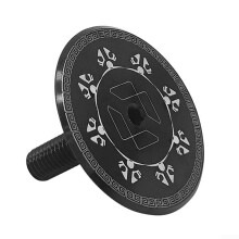 Headset Tube Protector Alloy Lightweight For Bicycles Universal Fit Black