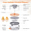 Egg Incubator for Hatching Chicks Automatic Egg Turner 12Egg Capacity 360Degree Window Egg Candler 5