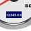 85mm Waterproof Car Tacho Meter 9-32V DC with Red Pointer 9