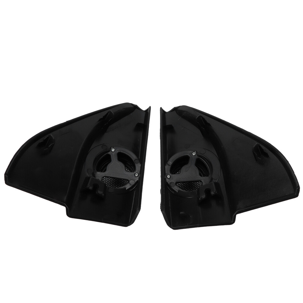 Stylish Tweeter Cover Trim For 2016 Fortuner Speaker 2 Pieces Black 8791377501024