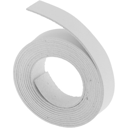 Microfiber Strap 2 Meters Long 20mm Wide White For Garment 2