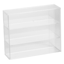 Squisiti armadietti per esporre torte o modelli di libri Robusta vetrina in acrilico antipolvere con design completamente trasparente Ecologico Non