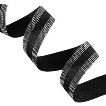 Hem Tape SelfAdhesive Trouser Cuffs, 5m X 24mm, Black, Suitable for Suit Pants and Jeans, DIY Tailoring
