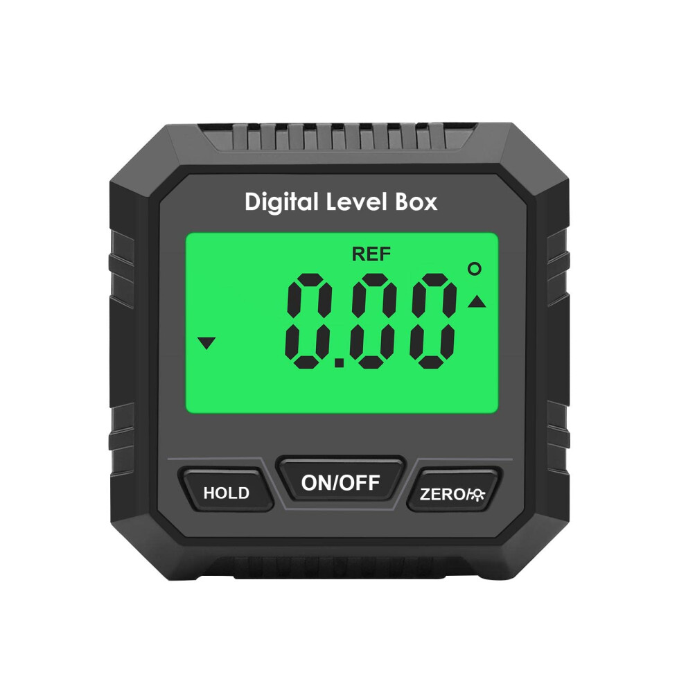 Digital Level And Angle Gauge Protractor Without Bubble Black Digital Angle Finder 9199774239981