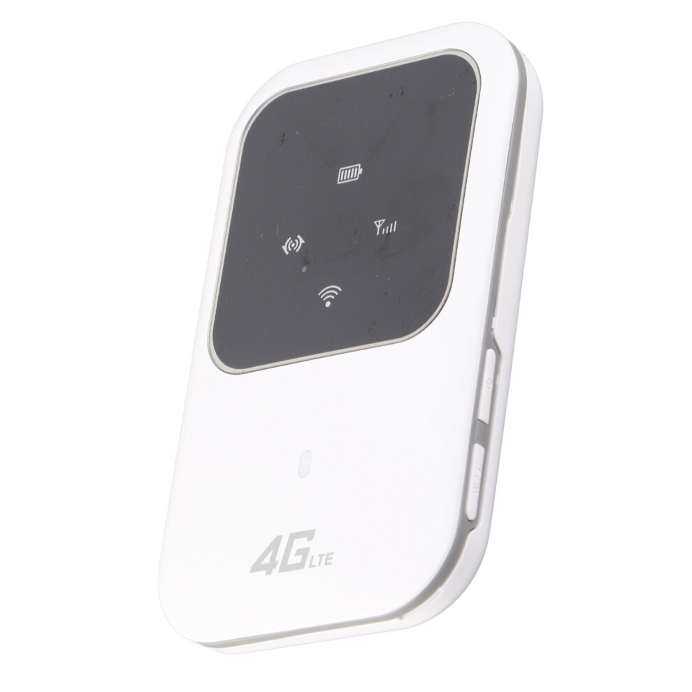 Portable 4G Lte Wifi Router 150Mbps 2400Mah Battery White 9321377502951