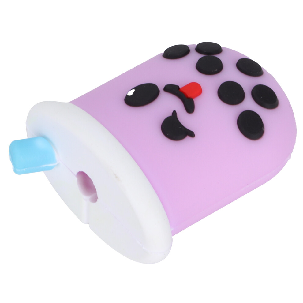 Charming Light Purple Cord Saver Rubber Sleeve For Phone Charging Cables 7891377503248