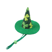 Dog Shamrock Witch Hat Headwear Dress Up Costume Photo-B01