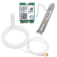 For 9461NGW WiFi Card+Baffle+Antenna Kit AC 9461 2.4G/5G 802.11AC M2 Key E CNVI 5.0 Wireless Adapter