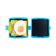 Sandwich Press Microwave Toaster For Sandwiches Blue Dishwasher Safe Grill For Home Dorm Professionals Breakfast Snacks