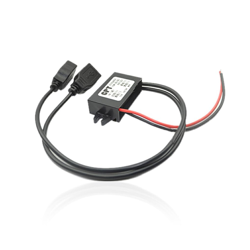Dcdc Buck Converter 12V To 5V Usb Power Adapter Fast Charging Efficiency For Vehicle 9187378597156