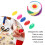 Multi-Color Plastic Sewing Pins with Threader - 50 pcs for Crafts 3
