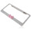 Scratch-Proof Rhinestone License Plate Mount Easy DIY Install 1