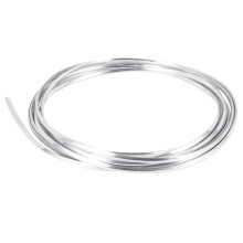 10 Stuks 20FT Chrome Molding Trim Strip Autodeur Rand Scratch Guard Protector Cover Zilver