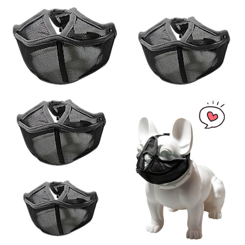 Dogs Muzzle BitingPrevent Dog Grooming Muzzle-XL Black 2