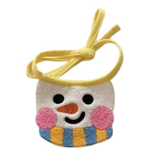 Festival Pet Neckerchief Christmas Theme Cat Outdoor-snowman