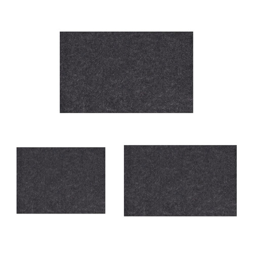 Large Size and Long Lasting Balck Mat for Pet Bedding-60x40cm 1
