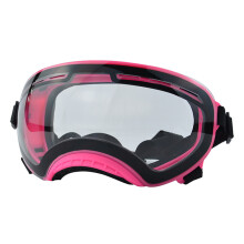 Sunglasses for Cat Dogs Lovely Pet-pink frame transparent lens