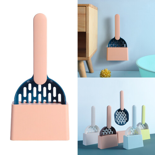 Efficient Cat Litter Scoops with Holder Cats-Indigo plus powder 2