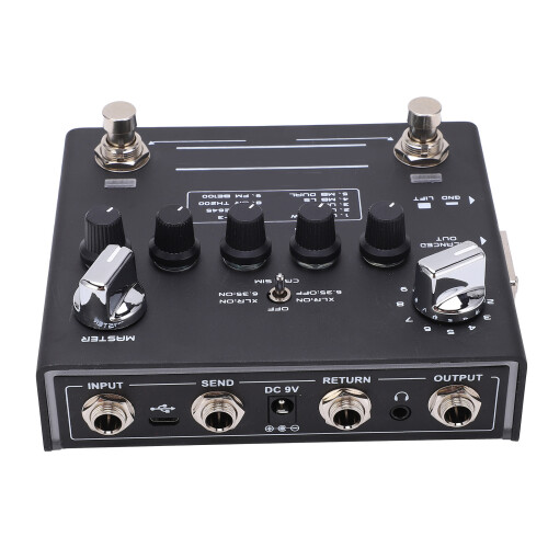 Delay And Modulation Effects Station, Vintage Inspired Multi Head Echoes With Rotary Cabinet Simulation and Expression Pedal Support 1