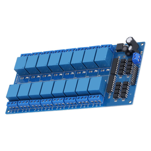Module relais 16 canaux >200mA, 179x90x19mm, noir 2