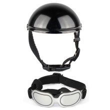 Puppy Helmet Motorcycle Dog Helmet Cover Pet Headgear Dog-B M