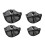 Dogs Muzzle BitingPrevent Dog Grooming Muzzle-XL Black 2