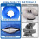 Inflatable Pet Recovery Cone Collar Adjustable Soft Recovery-L 3