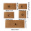 Reptiles Bedding Mat for Terrariums Waterproof-80x40cm 3