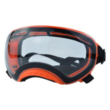 Pet Goggles Pet Photography-orange frame transparent lens