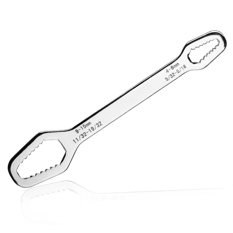 Universal Torx Wrench Doubleended 4Mm15mm Selftightening Wrench, Adjustable Glasses Wrench For Outdoor Car 9347817827903