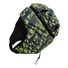 Collision Head Protector Helmet For Soccer And Rugby Lightweight Breathable Youth Size Gradient Color