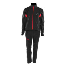 Men'S Thermal Fleece Jacket, Windproof Winter Cycling Coat With Water Resistant Outer Shell And Elastic Designs For Outdoor Activities