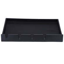 Caja de almacenamiento para cortapelos de salón, soporte para cortapelos con cable, material ecológico, almohadilla de silicona antideslizante