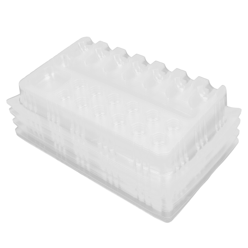 Needle Holder Stand With Pigment Cups Stable Desktop Tray Featuring Easy To Carry And Use Design, Non Toxic Plastic Ink Organizer For Tattoo Professi