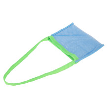 Multifunctionele strandtas, felgekleurd, ademend mesh-materiaal, grote capaciteit, draagbaar ontwerp, geventileerd, stevig, gemakkelijk op te vouwen