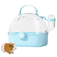 Pet Cage Hamster Cage Outgoing Carry Hamster Travel Cage-blue