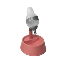 Dog Standing Water Dispenser Height Adjustable Large-Pink