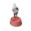 Dog Standing Water Dispenser Height Adjustable Large-Pink 1