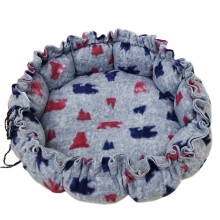 Winter Cute Cat House Dogs Soft Nest Sleeping Cave for Cat-L 19
