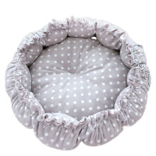 Winter Plush Pet Bed House Drawstring Design Mat Washable-XL 3