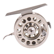 Aluminum Alloy Fly Fishing Reel For RightHand Use With QuickRelease Lever Brake, Lightweight For Freshwater/Saltwater