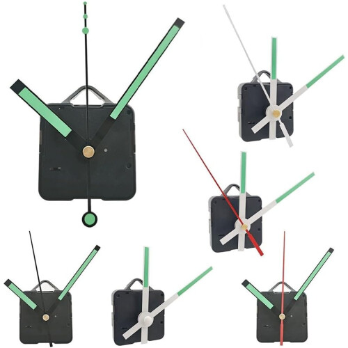 DIY Silent Quartz Clock Movement Model D With Luminous Hands For Creative Home Projects 1