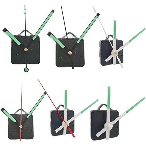 DIY Silent Quartz Clock Movement Model D With Luminous Hands For Creative Home Projects 2